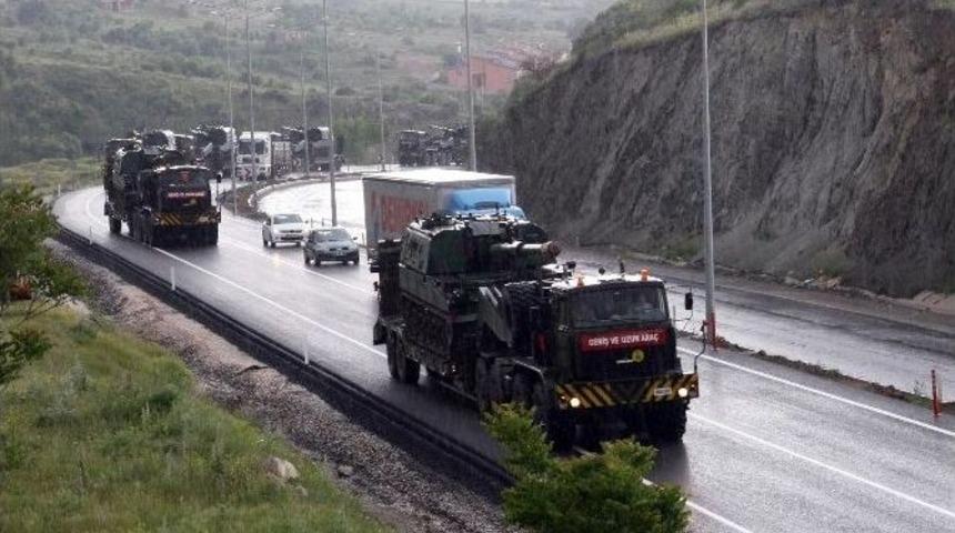 G&uuml;neydoğu&rsquo;ya Sevk Edilen Ob&uuml;s Topları Yozgat&rsquo;tan Ge&ccedil;ti