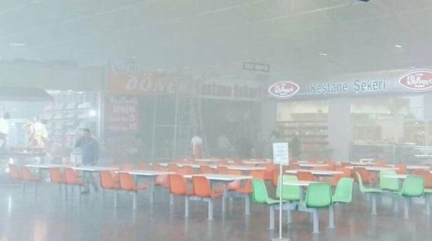 Bursa Terminalinde Yangın Paniği