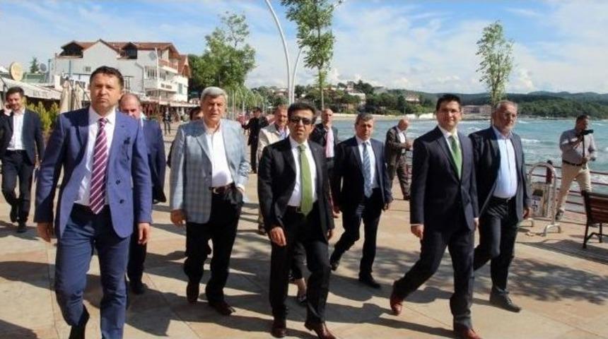 Kent Protokol&uuml; Kandıra Sahillerini İnceledi