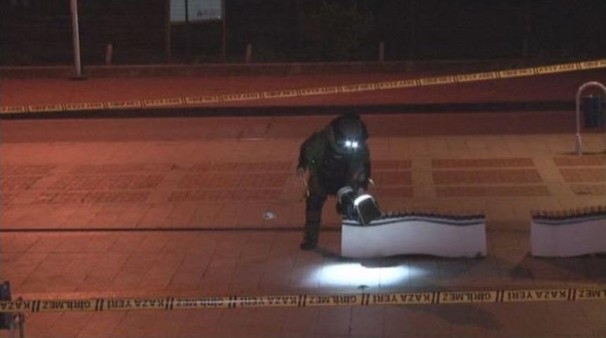 Bankta Unutulan &Ccedil;anta Paniğe Sebep Oldu