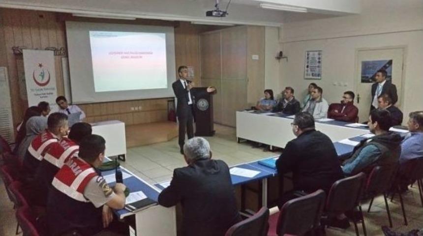 Bartın&rsquo;da &lsquo;legionella&rsquo; Eğitimi Verildi