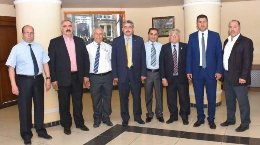 Nazilli Esnaf Oda Başkanları, Başkan Alıcık&rsquo;a Teşekk&uuml;r Etti