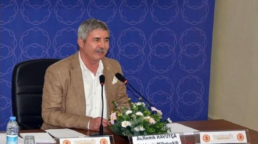 Chp Balıkesir Milletvekili Namık Havut&ccedil;a, Konferans Verdi