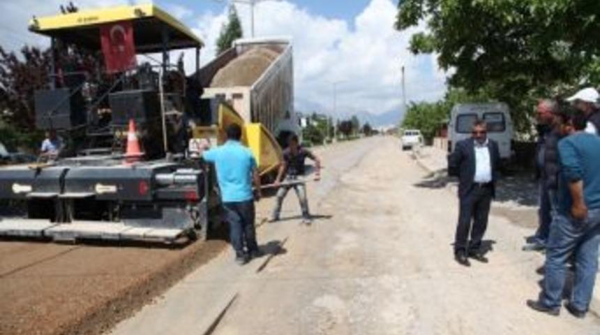 Seydişehir&rsquo;de Asfaltlama &Ccedil;alışmaları