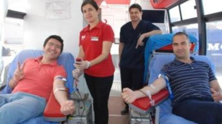 Edak&rsquo;tan Kızılay&rsquo;ın Kan Bağış Kampanyasına Destek