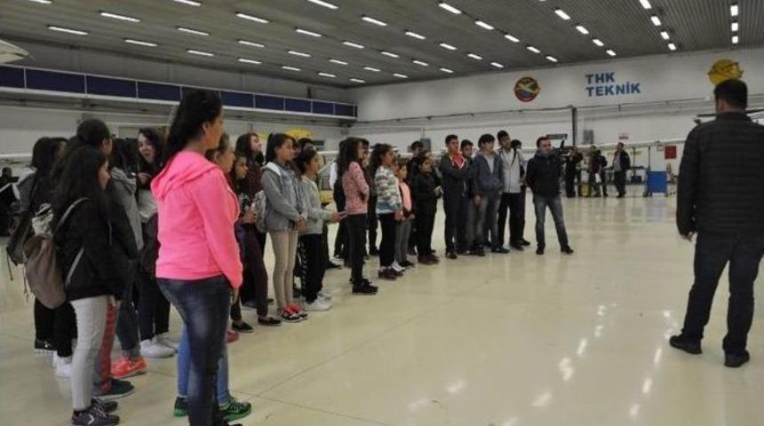 &Ouml;ğrenciler T&uuml;rk Hava Kurumunu Tanıdı