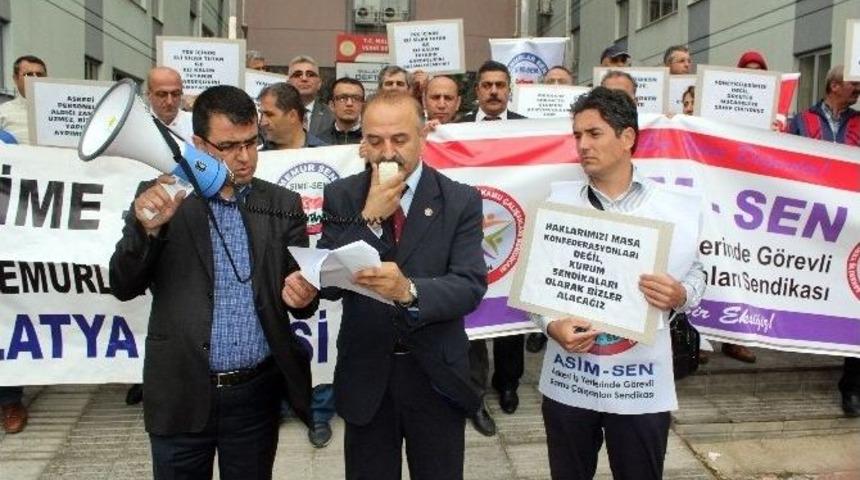 Sime-sen &Uuml;yeleri, Maaş Bordrolarını Yaktı