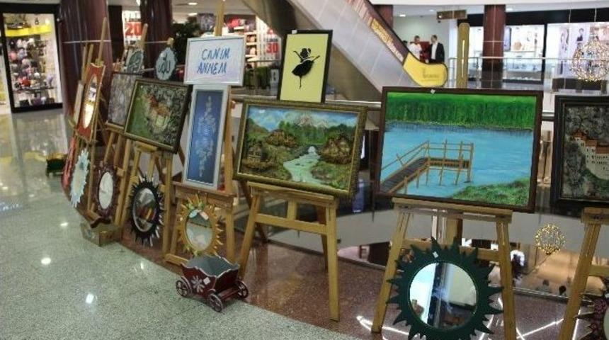&Ccedil;ocuk Destek Merkezi&rsquo;nden El Sanatları Sergisi