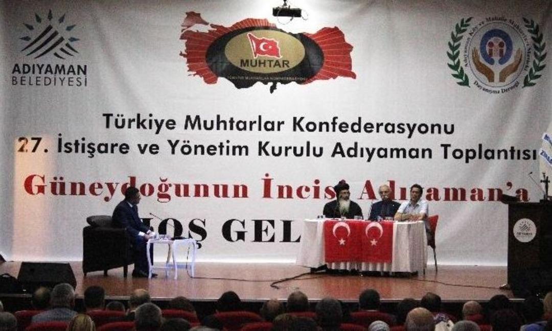 Muhtarlardan &lsquo;barış, Dostluk Ve Kardeşlik&rsquo; Vurgusu