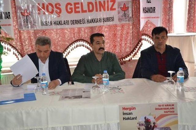 İhd Hakkari Şubesi Kongreye Gitti