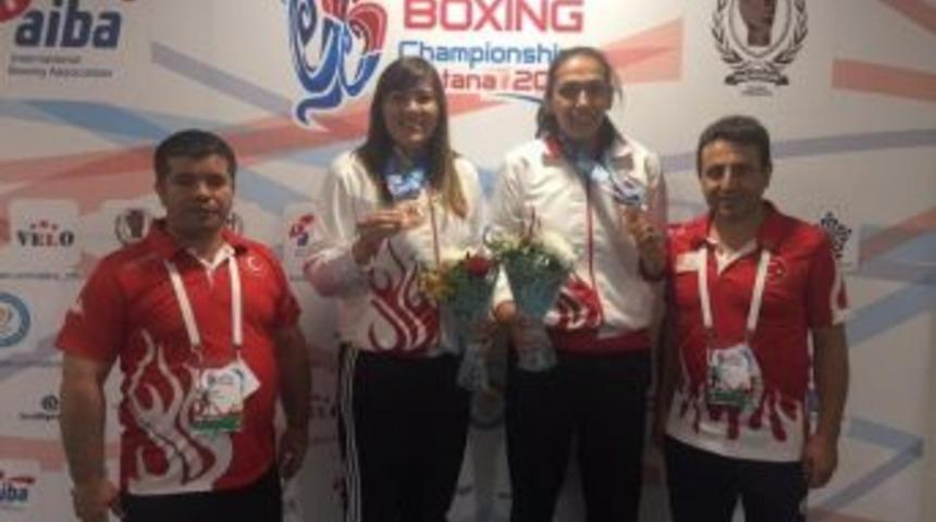 B&uuml; Sporcusu Boksta D&uuml;nya 3&rsquo;&uuml;nc&uuml;s&uuml; Oldu