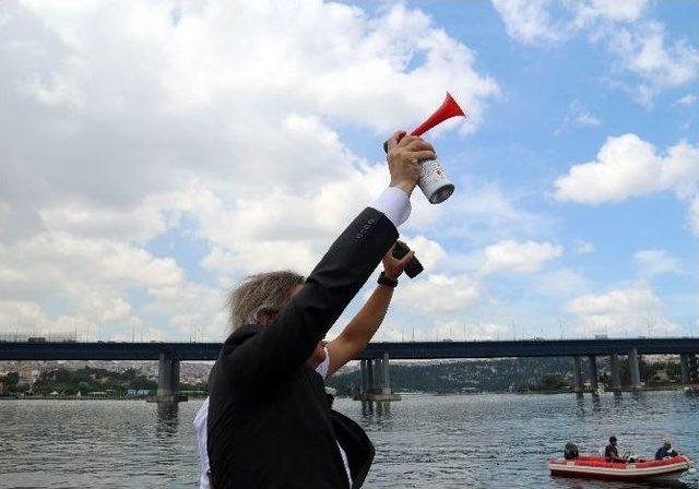 11’inci Haliç Yelken Yarışları Havadan Görüntülendi