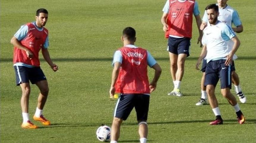 A Milli Futbol Takımı, Karadağ Ma&ccedil;ı Hazırlıkları Tamamladı