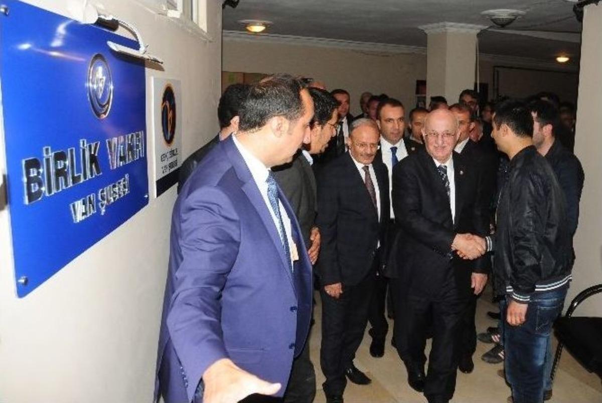 Tbmm Başkanı Kahraman Van&rsquo;da