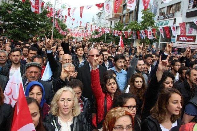 Mhp Genel Başkan Adayı Akşener Bolu’da Konuştu