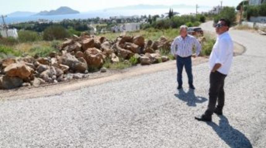 Başkan Kocadon, Yol Bakım Ve Onarım &Ccedil;alışmalarını İnceledi
