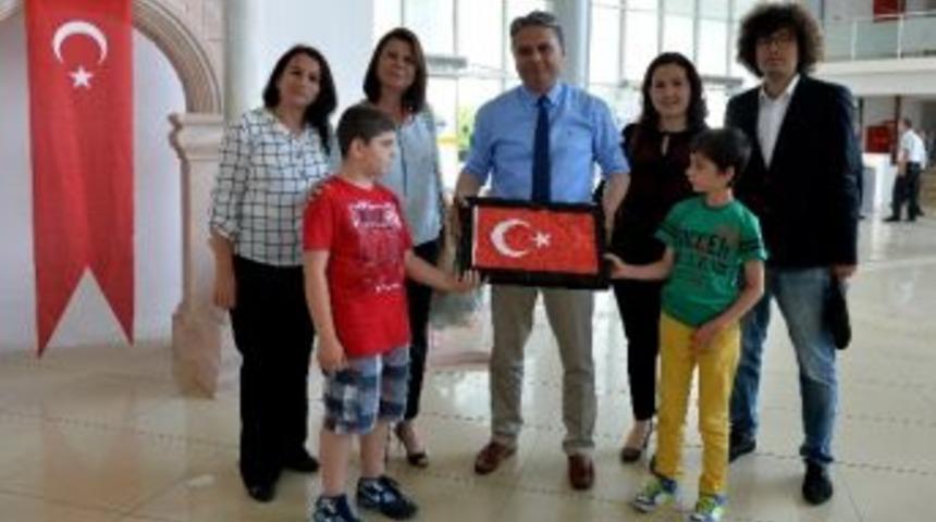 Başkan Uysal&rsquo;a Trafik Parkı Teşekk&uuml;r&uuml;
