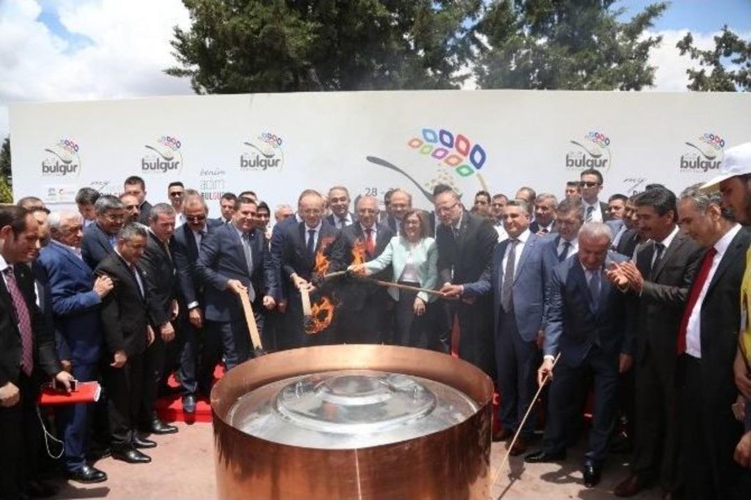 Gastronomi Şehrinde Bulgur Festivali Başladı