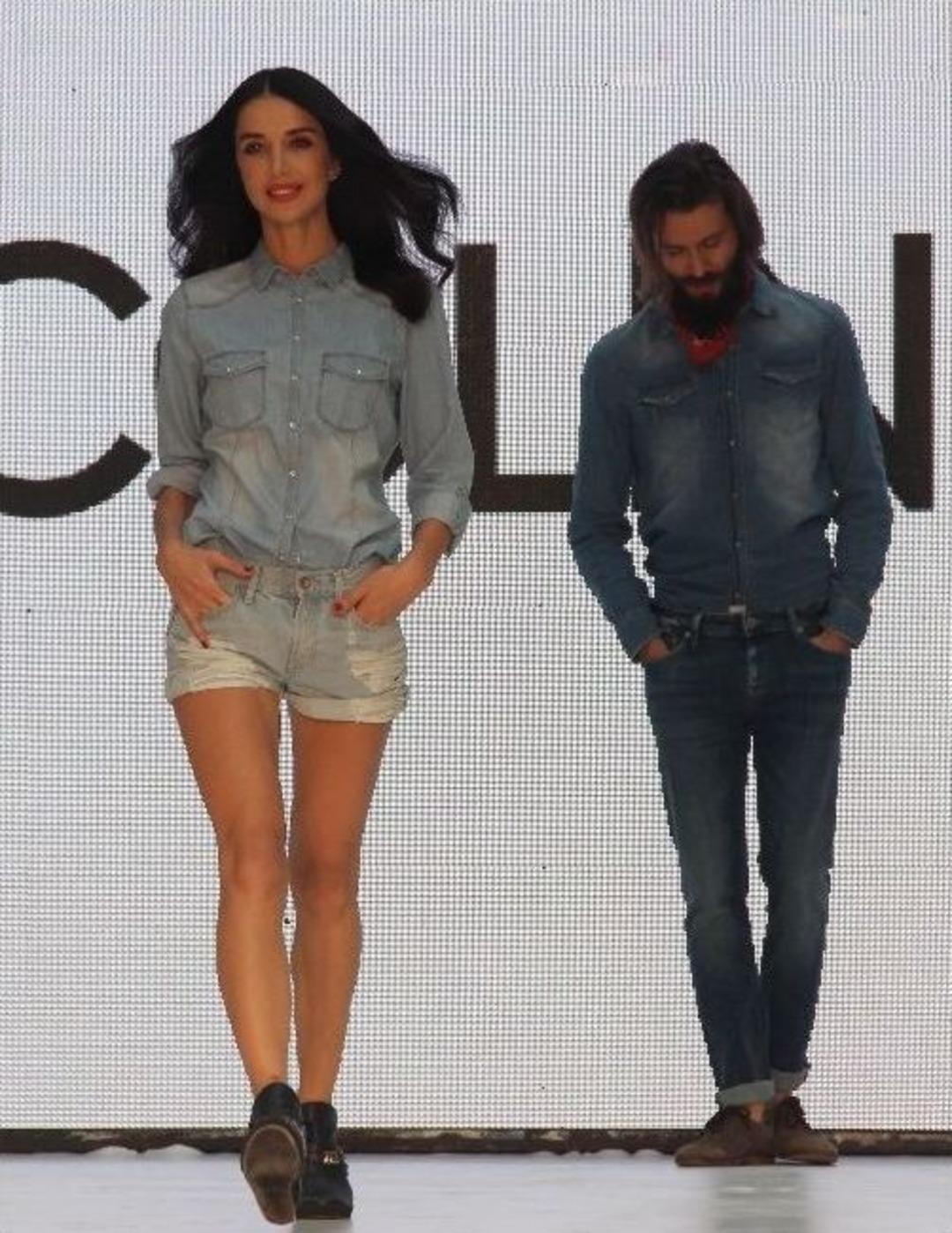 &Uuml;nl&uuml; Mankenler Bolu&rsquo;da Podyuma &Ccedil;ıktı