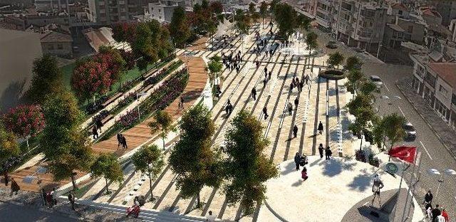 B&uuml;y&uuml;kşehirden Sarıg&ouml;l&rsquo;e Modern Kent Meydanı 2