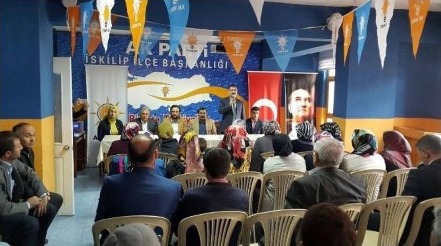 Bekiroğlu Ve Yıldırım&rsquo;dan Ak Parti İskilip İl&ccedil;e Teşkilatına Ziyaret