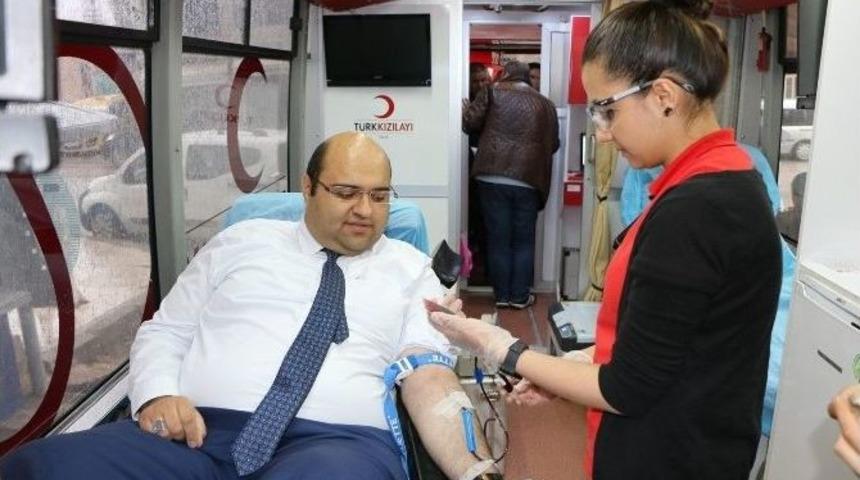 Aziziye Belediyesi&rsquo;nden Kan Bağışı Kampanyası