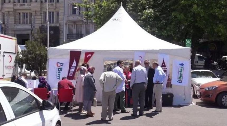 Beyoğlu&rsquo;nda Kan Bağışı Seferberliği