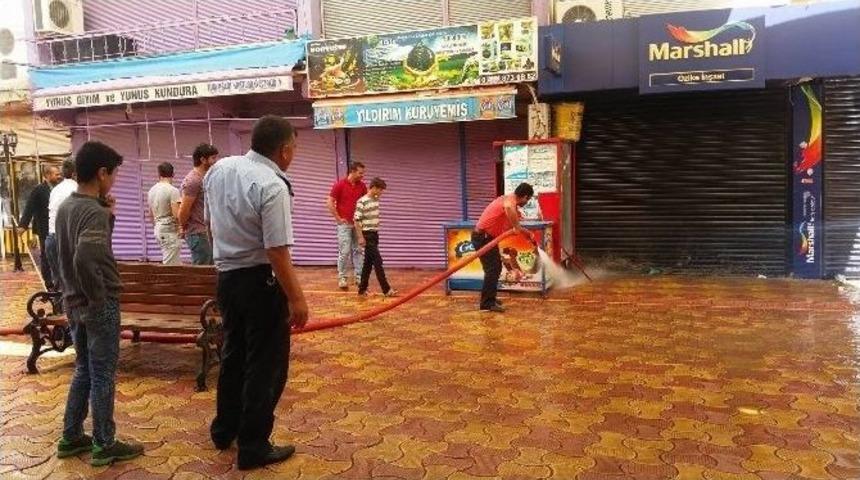 İdilde Temizlik &Ccedil;alışmaları Hızlandı