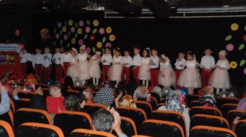 İkra Kur&rsquo;an Kursu &Ouml;ğrencilerinin M&uuml;samere Heyecanı