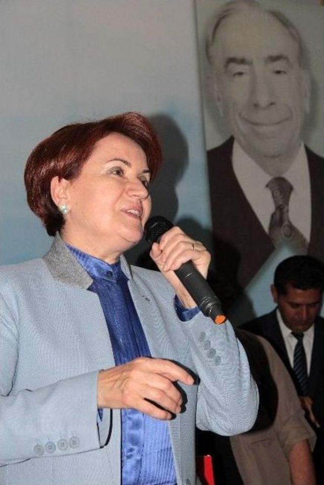 Mhp Genel Başkan Adayı Akşener, Erzurum&rsquo;da Partililere Seslendi 1