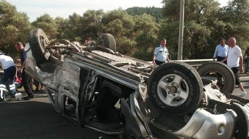 Milas&rsquo;ta Trafik Kazası 7 Yaralı