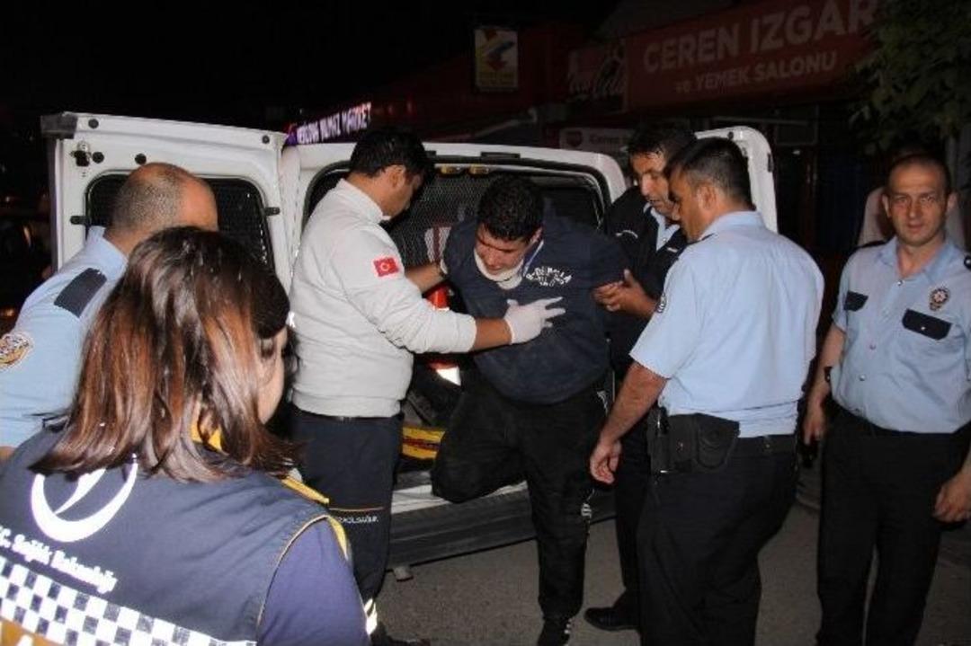 (&ouml;zel Haber) 3 Dakikada 10 Plazma &Ccedil;alan Hırsızlar Polisten Ka&ccedil;amadı