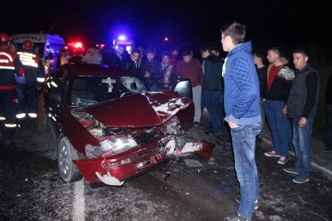 D&uuml;ğ&uuml;n Eğlencesi Hastanede Bitti