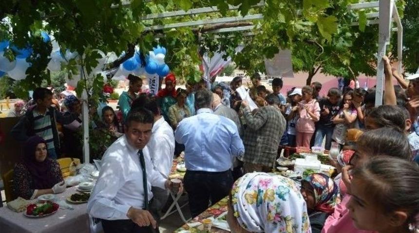 Acarobası K&ouml;y&uuml;nde Yemek Yarışması