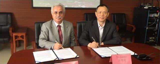Çin Guangzhou Üniversitesi İle İşbirliği Anlaşması Yaptık
