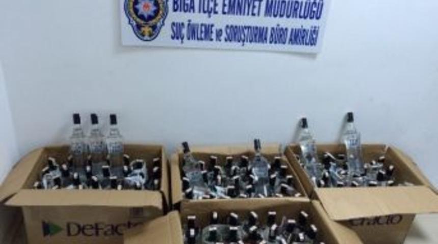 &Ccedil;anakkale&rsquo;de Sahte İ&ccedil;ki Operasyonu