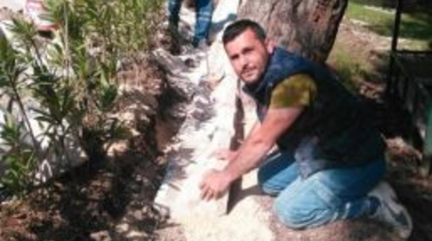 Yenik&ouml;y Mesire Yeri Şev Taşları İle G&uuml;zelleşti