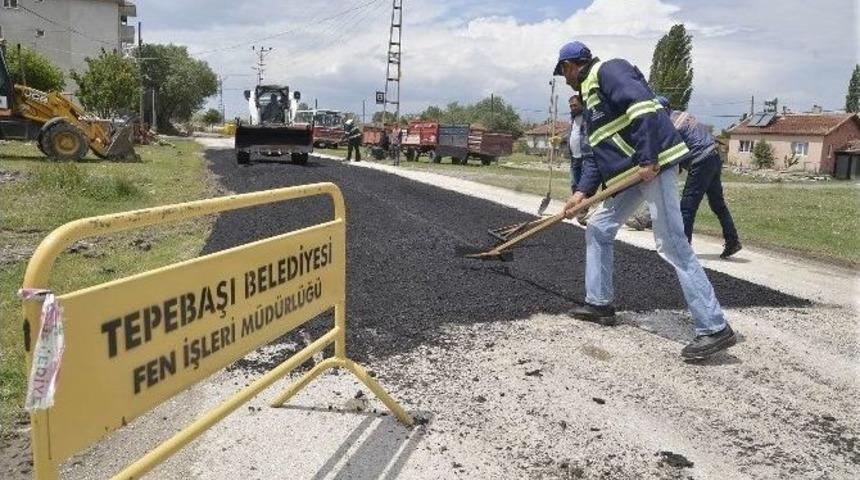 Tepebaşı Belediyesi Fen İşleri Yaz D&ouml;nemine Hazırlanıyor