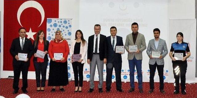 Adana Adliyesi&rsquo;nin 6 Birimine &rsquo;dumansız Kurum&rsquo; Plaketi 1