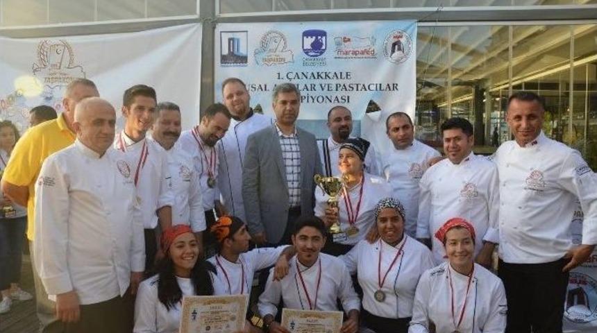&Ccedil;anakkale&rsquo;de Ulusal Aş&ccedil;ılar Ve Pastacılar Şampiyonası Yapıldı