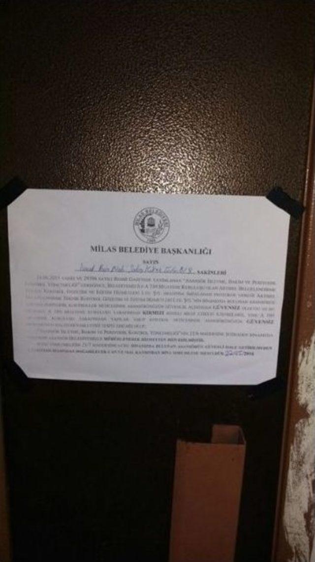 Milas&rsquo;ta Tehlikeli Asans&ouml;rler M&uuml;h&uuml;rleniyor 1