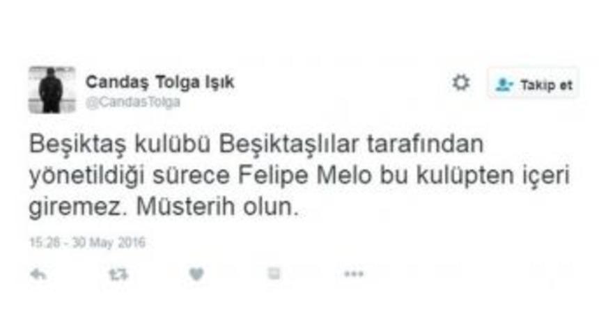 Beşiktaşlı Y&ouml;neticiden Melo A&ccedil;ıklaması