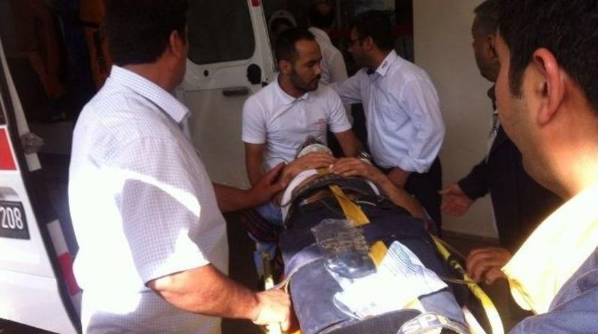 Suru&ccedil;&rsquo;ta Kaza: 2 Yaralı