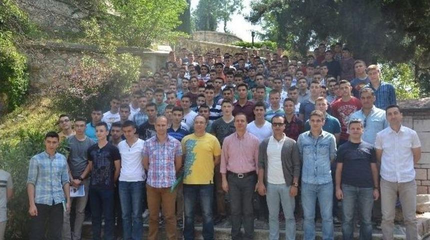 Bursa Işıklar Askeri Lisesi &Ouml;ğrencilerinden Bilecik Ziyareti