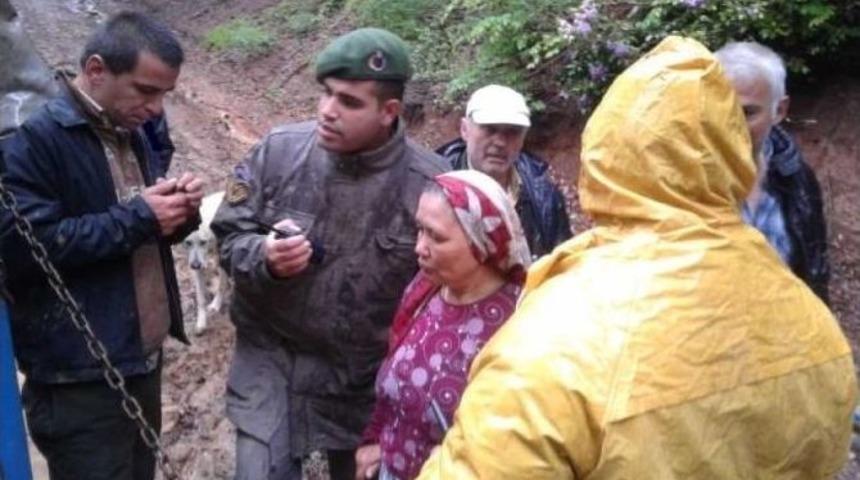 Ormanda Kaybolan Kadın 1 G&uuml;n Sonra Bulundu
