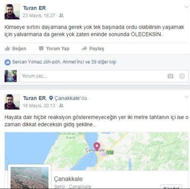 Çanakkale’de Cesedi Balıkçıların Ağına Takılan Acemi Erin Bilecik’teki Ailesi Perişan Oldu