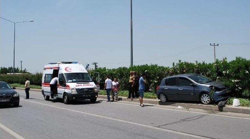 Salihli&rsquo;de Kaza: 2 Yaralı
