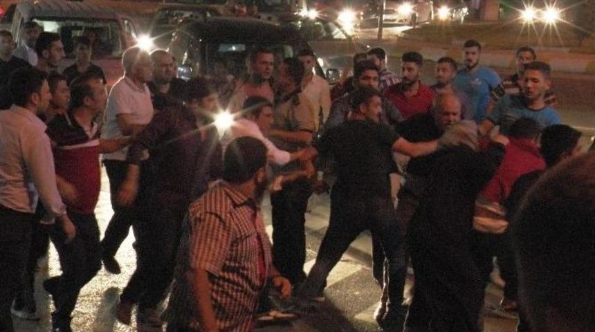 Akraba Kavgasında Ortalık Savaş Alanına D&ouml;nd&uuml;