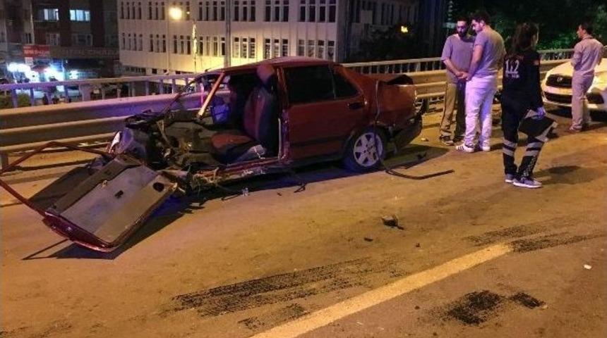 Uşak&rsquo;ta Trafik Kazası; 1 &Ouml;l&uuml;, 1 Ağır Yaralı