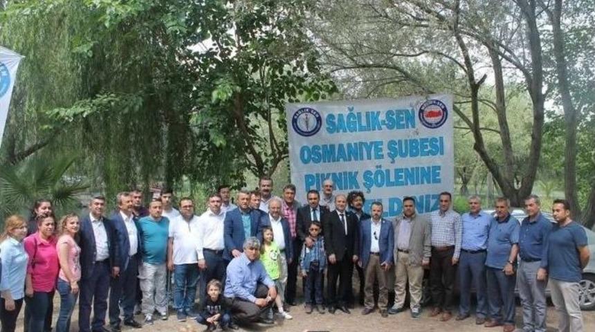 Sağlık-sen &Uuml;yeleri Piknikte Buluştu